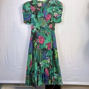 Vintage Opening Night Floral Dress Size 9/10 Excellent Condition Tulle Skirt